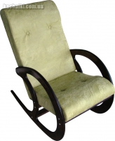 Кресло-качалка «Зодиак» green, дерево