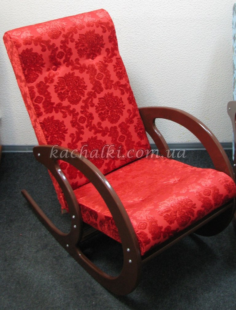 Кресло-качалка "Зодиак" red