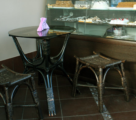 Мебель из ротанга для ресторанов